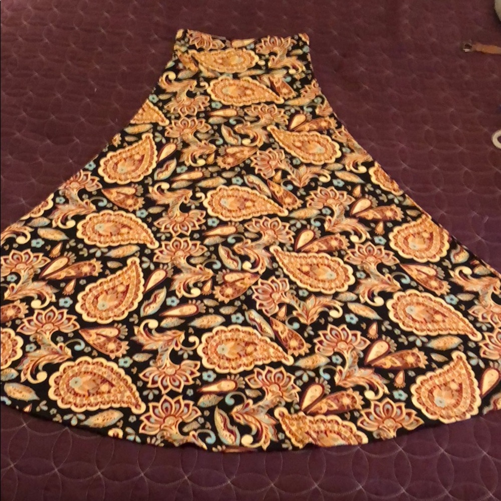XXS LuLaRoe maxi skirt